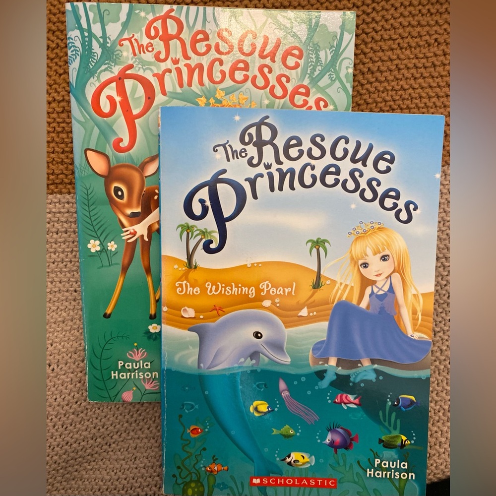 The Rescue Princesses Book lot